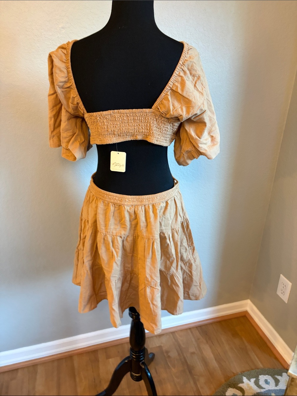 Free People Cross of Sunlight Mini Dress - Picture 7 of 8
